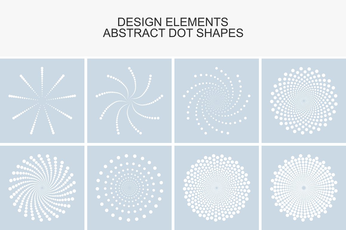 Design elements swirl collection.