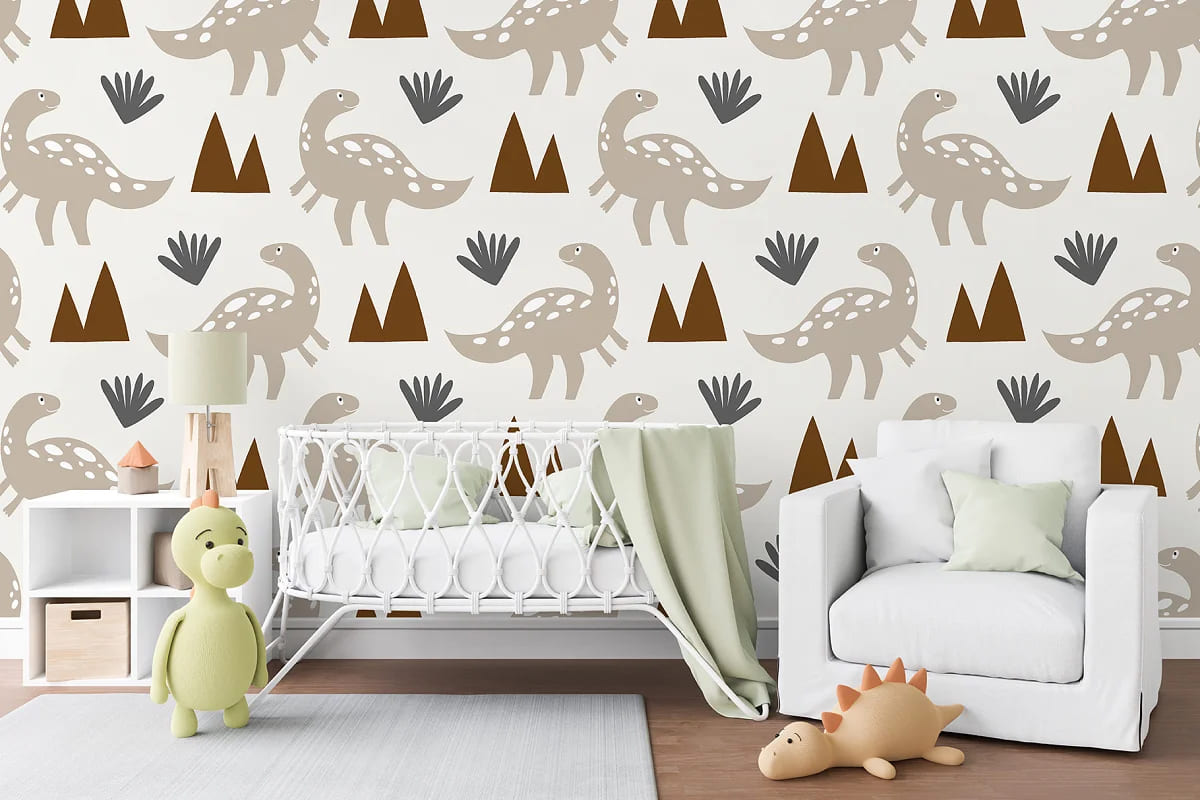 dinosaurs pattern. collection for kids.