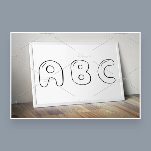 Doodle English Alphabet. Hand Drawn – MasterBundles