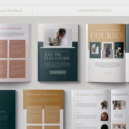 Business Workbook Canva & Indd | Master Bundles