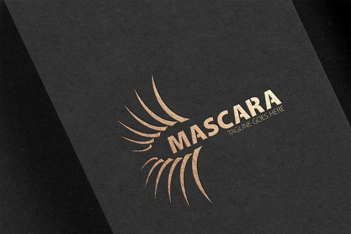 eye maskara beauty salon logo.