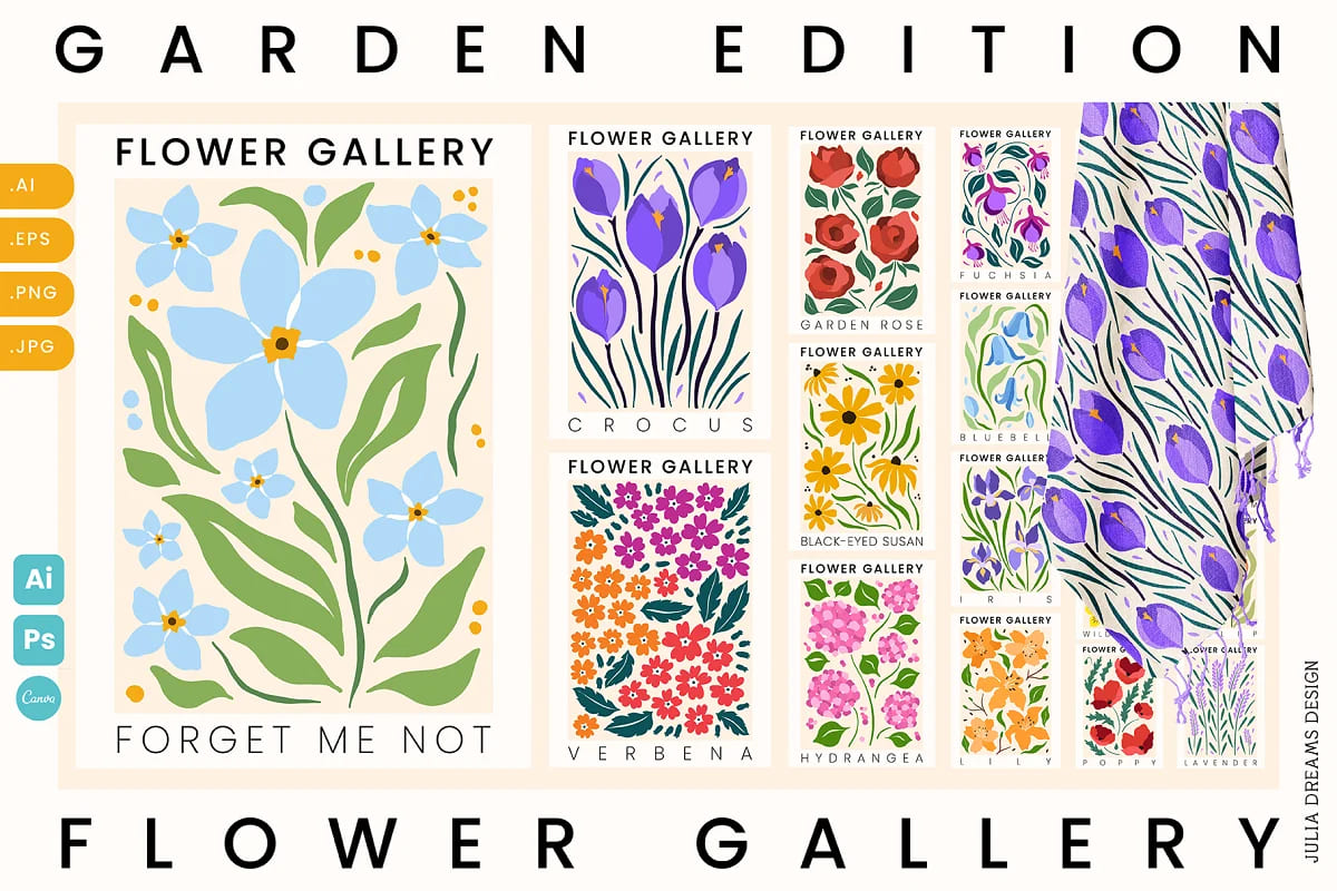 Flower Gallery Garden Edition facebook image.