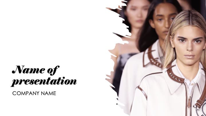 1 Free Fashion Powerpoint Template.