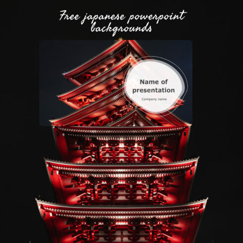 1500 1 Free Japanese Powerpoint Backgrounds.