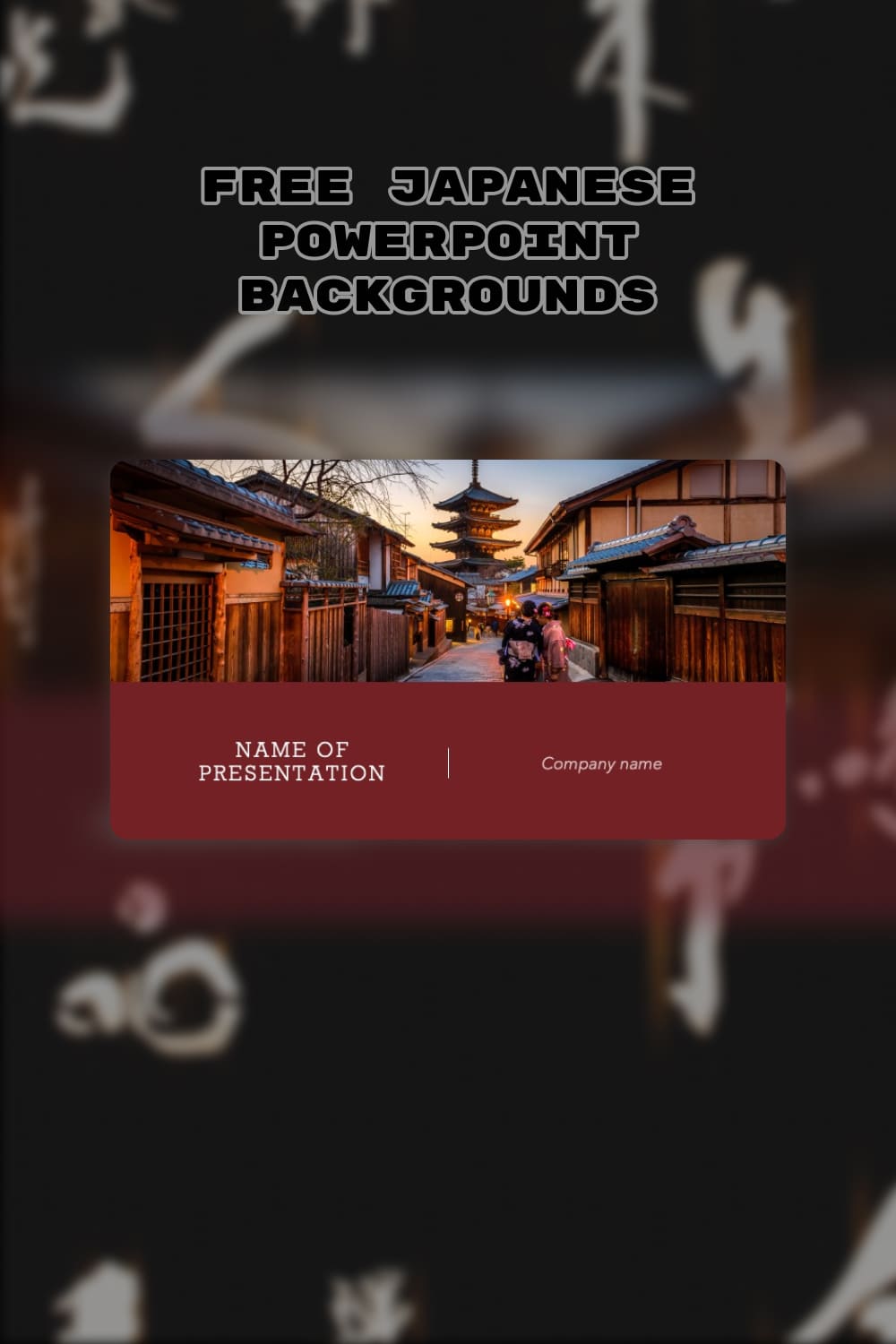 Pinterest Free Japanese Powerpoint Backgrounds.