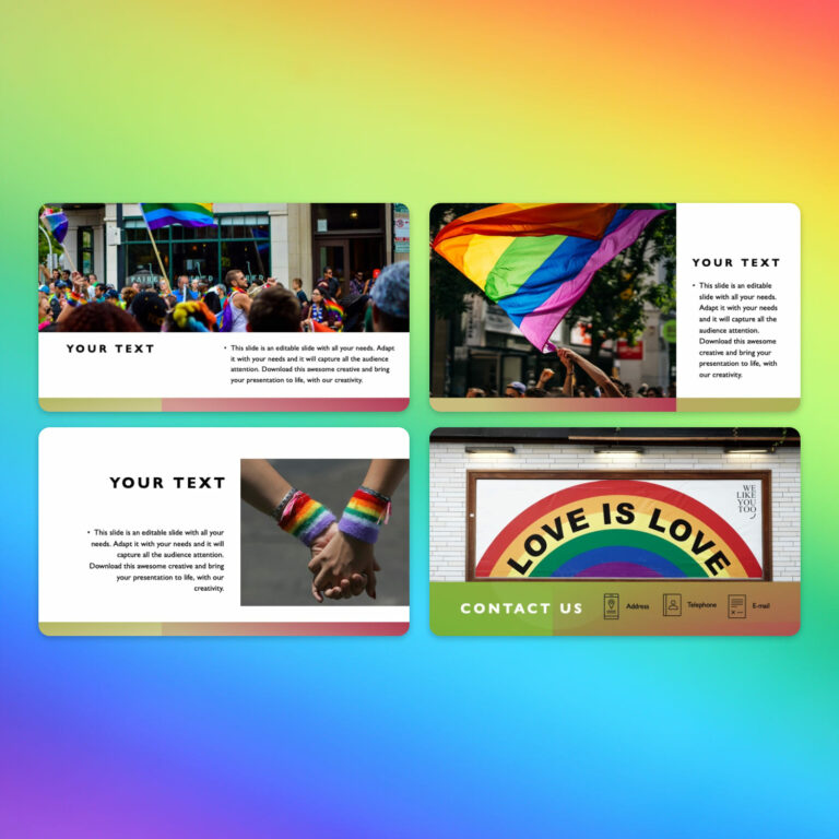 Free LGBT PowerPoint Template Transgender Pride – MasterBundles