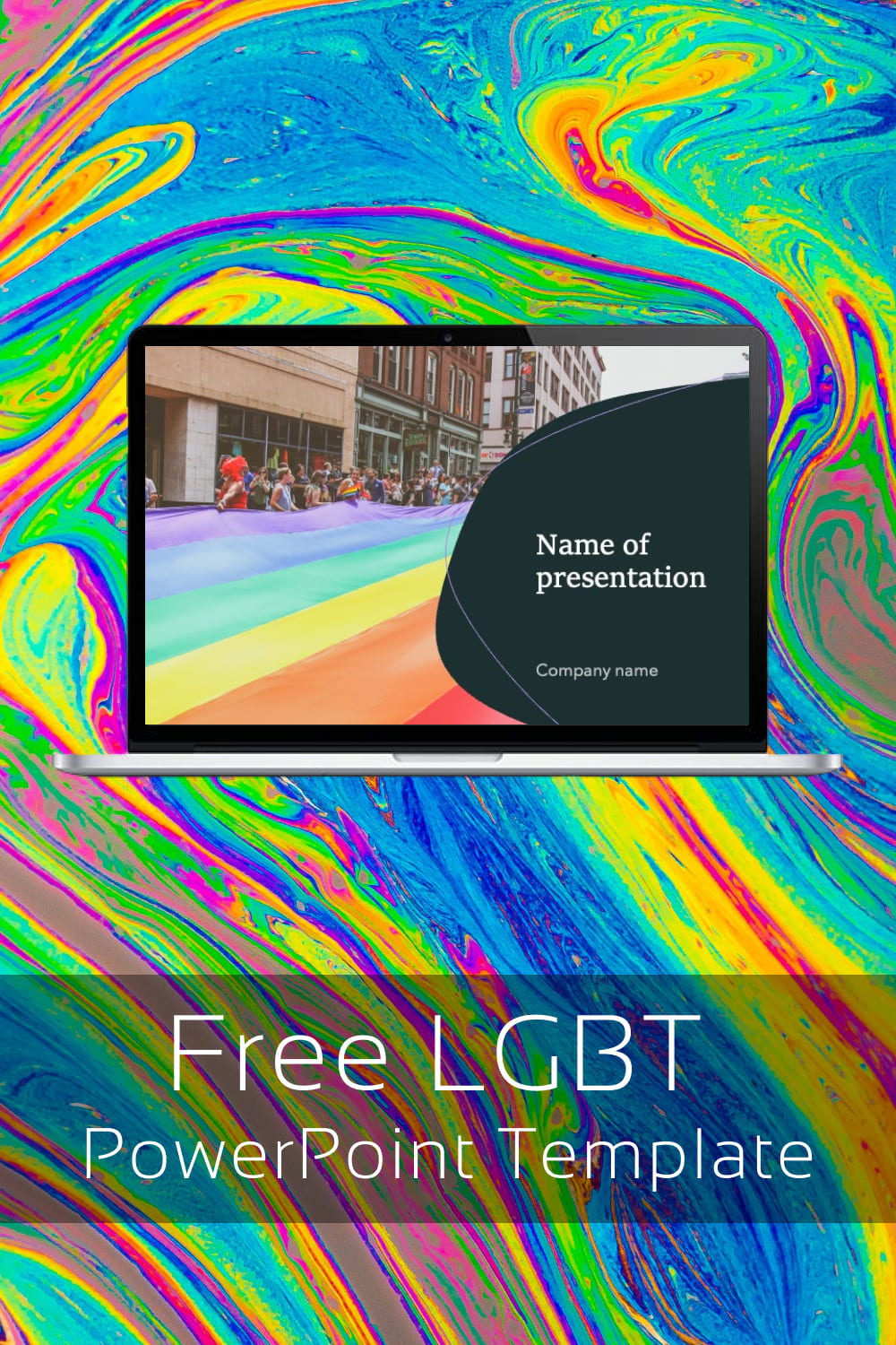Pinterest Free LGBT Powerpoint Template.