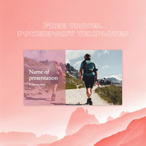 Free Pink Travel Powerpoint Templates.