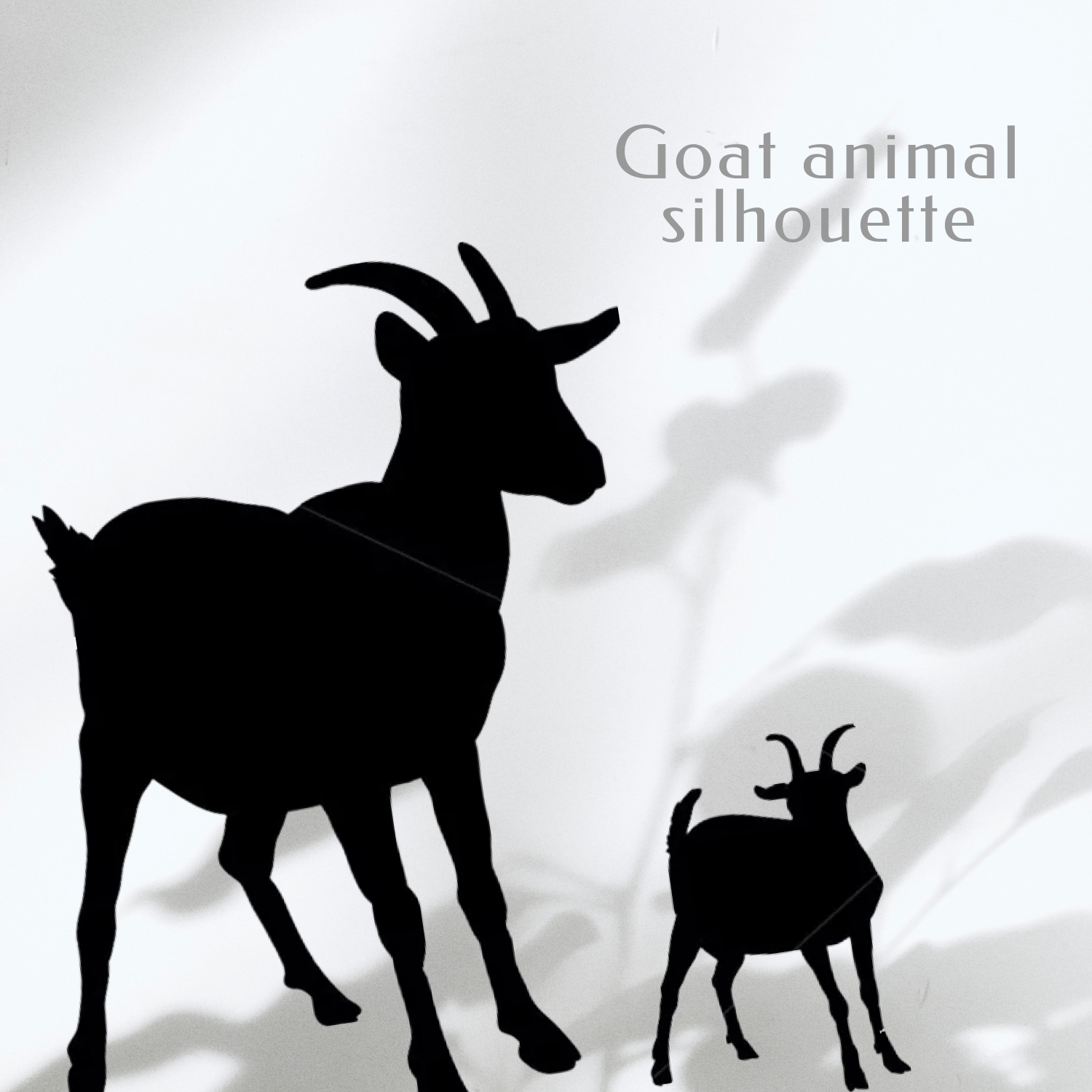 Goat Animal Silhouette cover image.