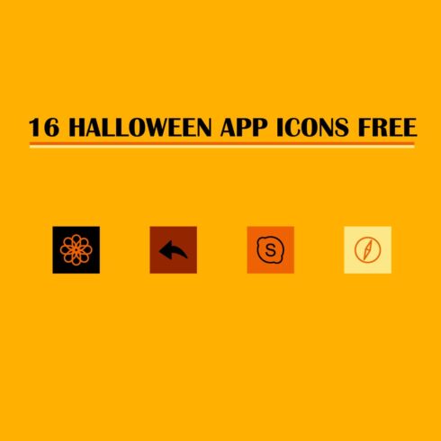 Halloween App Icons Free 03.