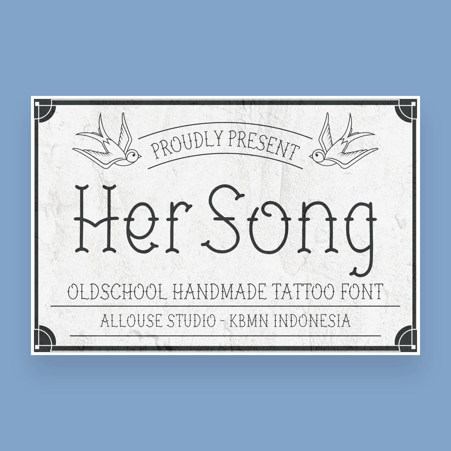 Her song font main cover.