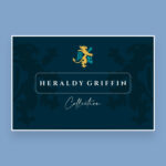 heraldry griffin logo collection cover image.
