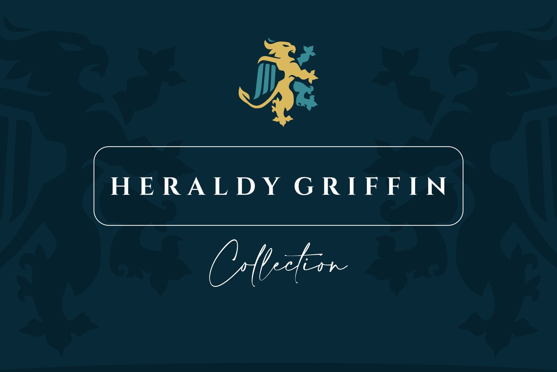 heraldry griffin logo collection1