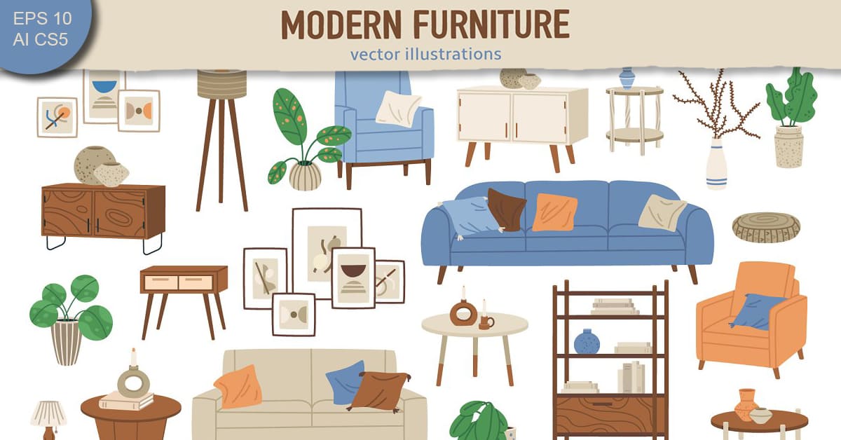 Home Interior Furniture facebook image.