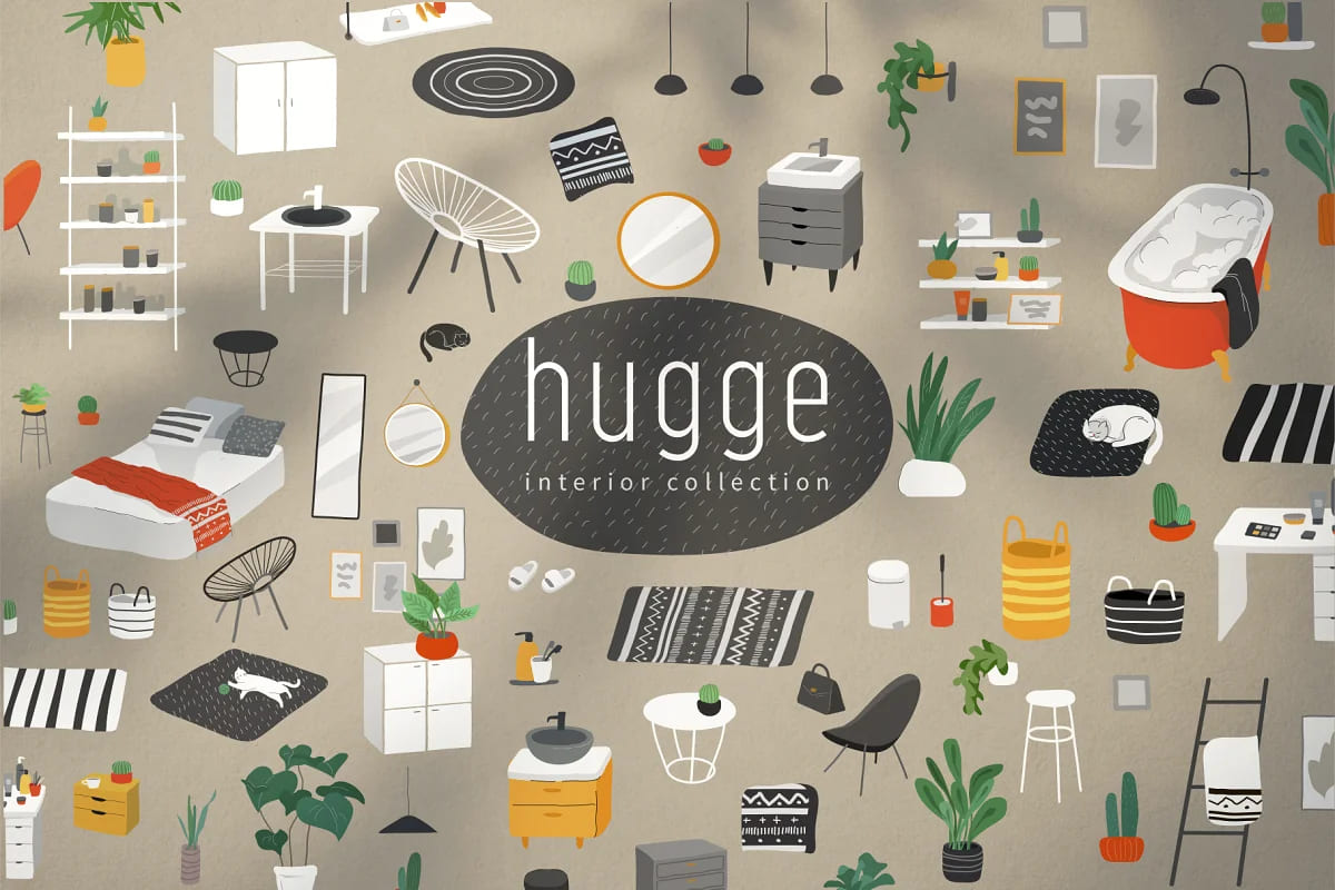 Hugge. Furniture Collection facebook image.