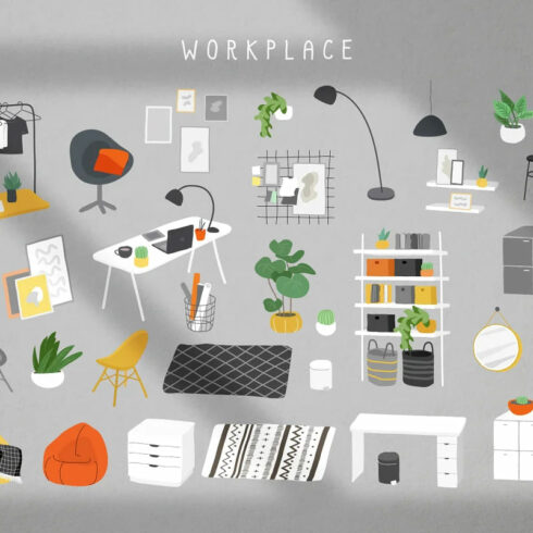 hugge furniture collection workplace design.