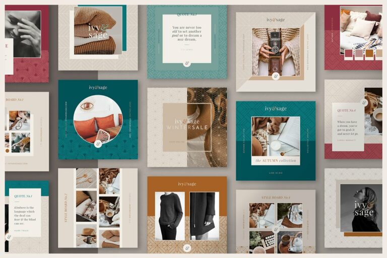 Soiree Social Media Pack – MasterBundles