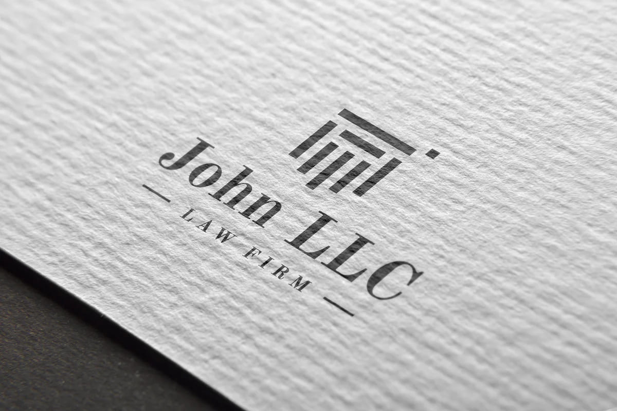 law consulting design logo.