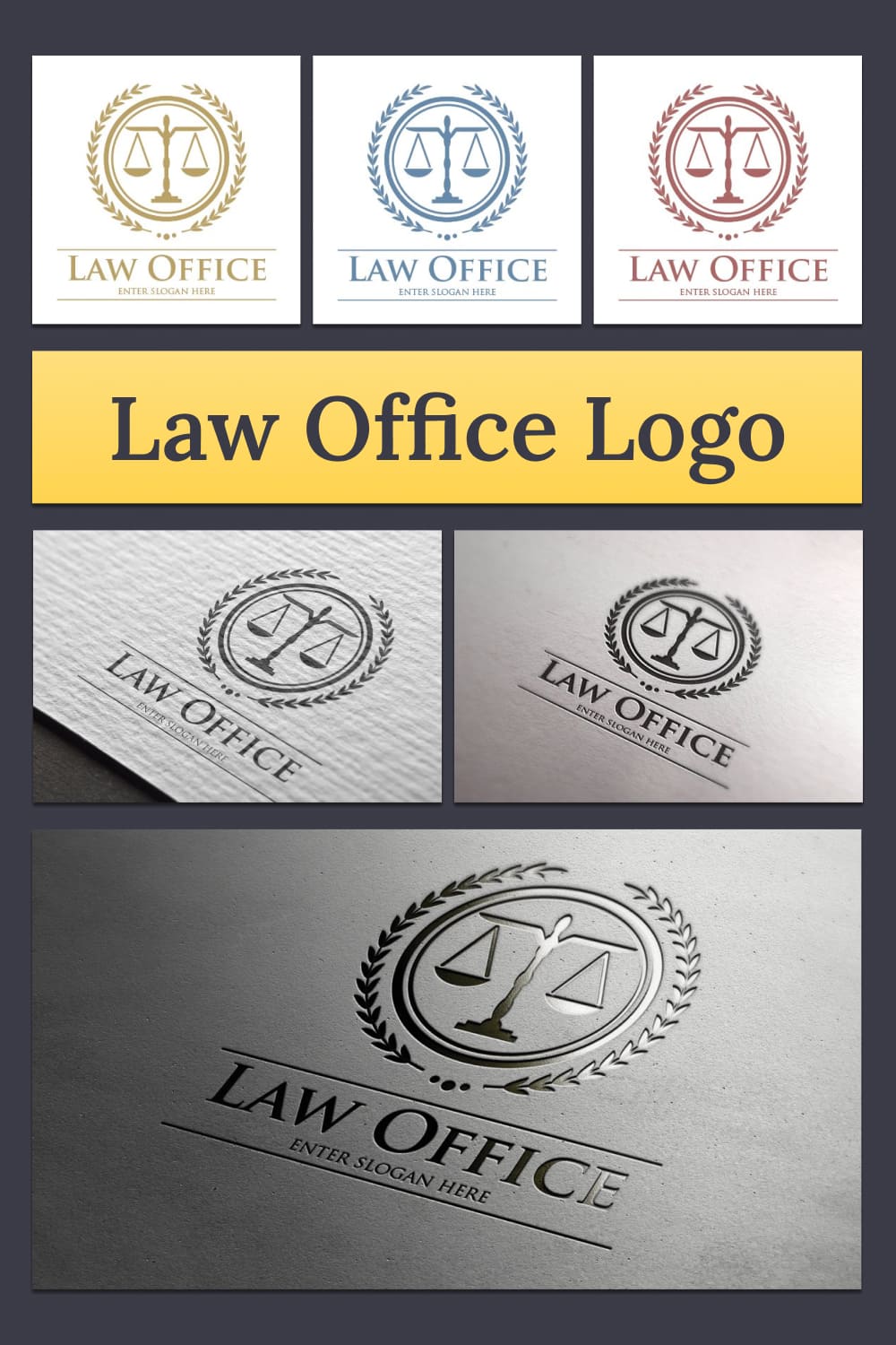 law office logo design.