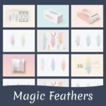 Magic Feathers Vectors Collection cover image.
