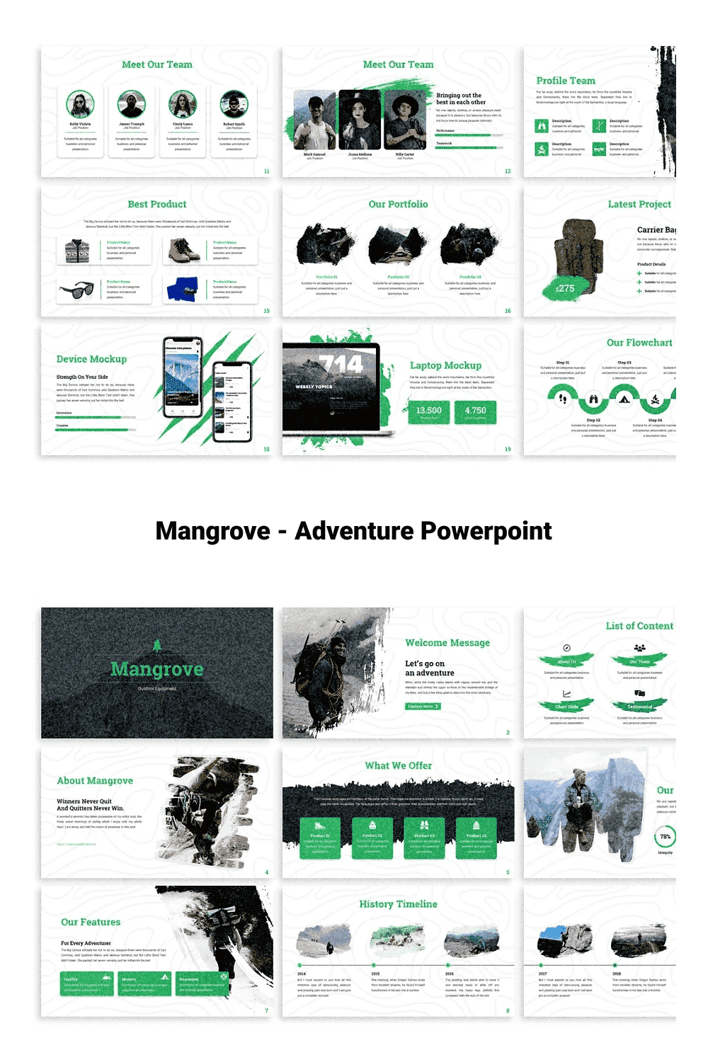 Mangrove - Adventure Powerpoint - "Let's Go On An Adventure".