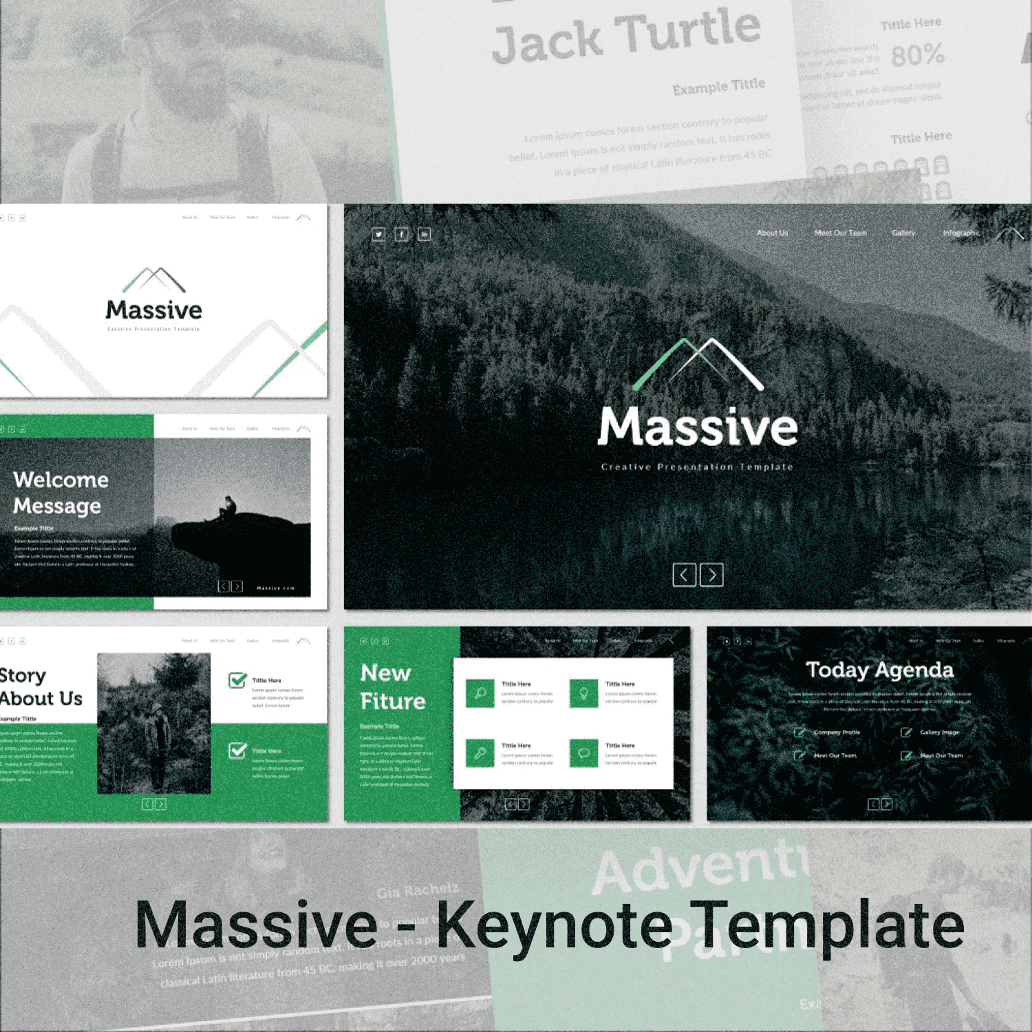 Massive - Keynote Template Preview.