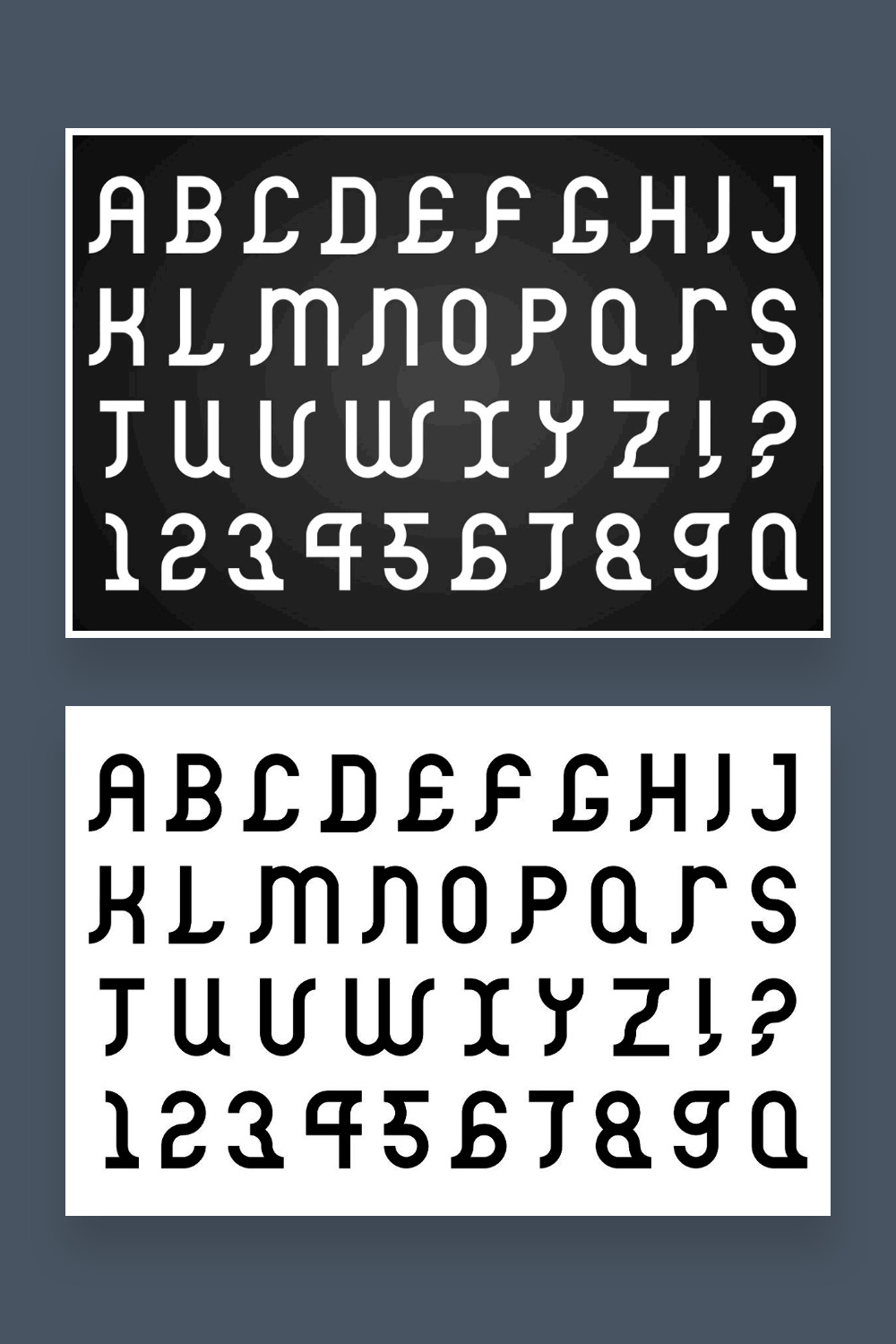 Minimalist font alphabet vector alphabet set font pinterest.