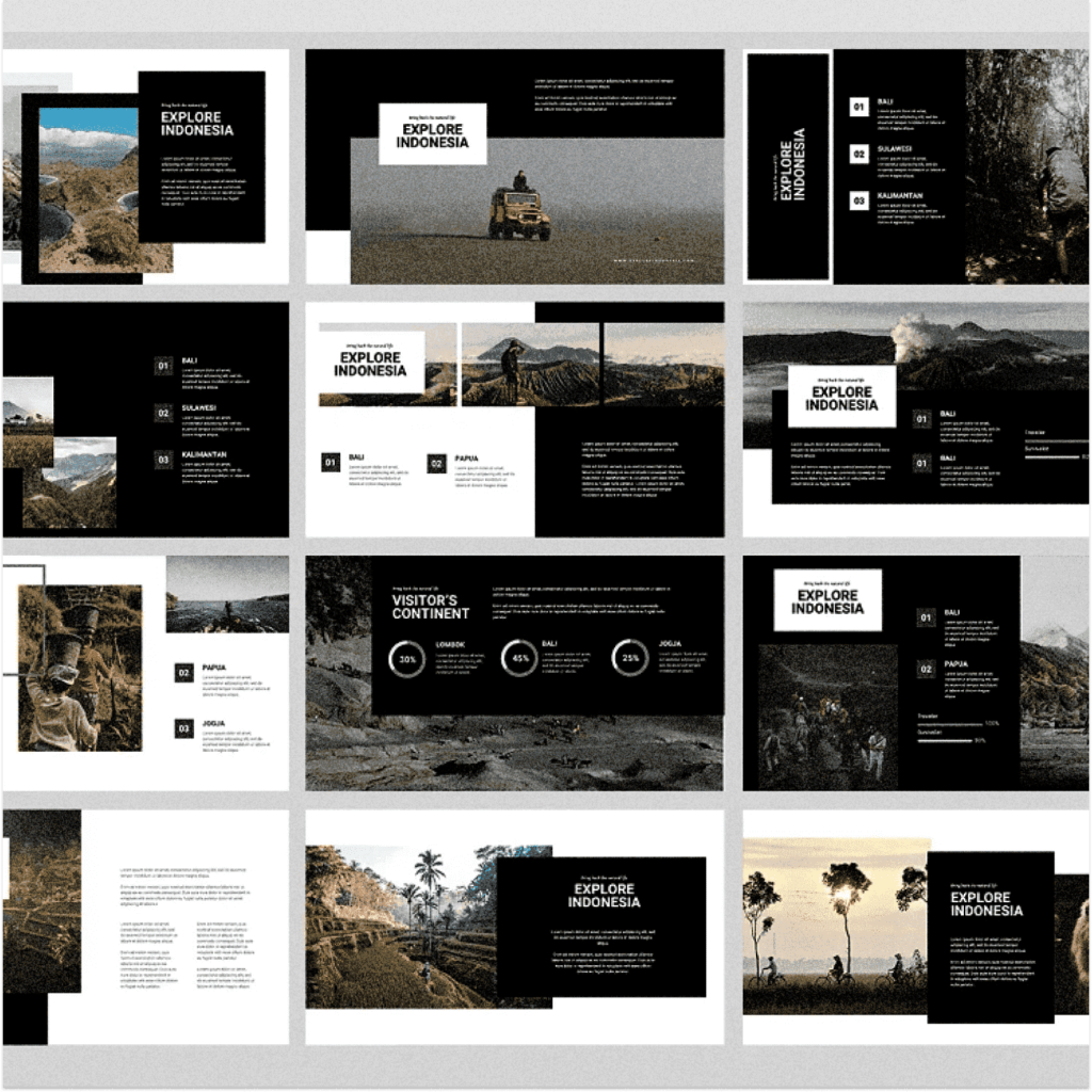 Nature Indonesia Powerpoint Template – MasterBundles