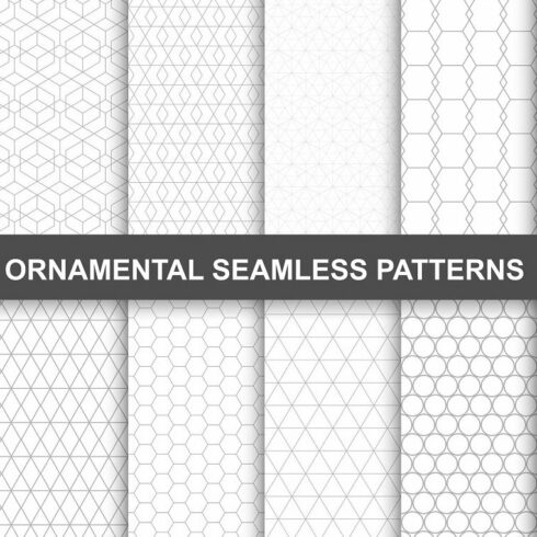 ornamental seamless patterns