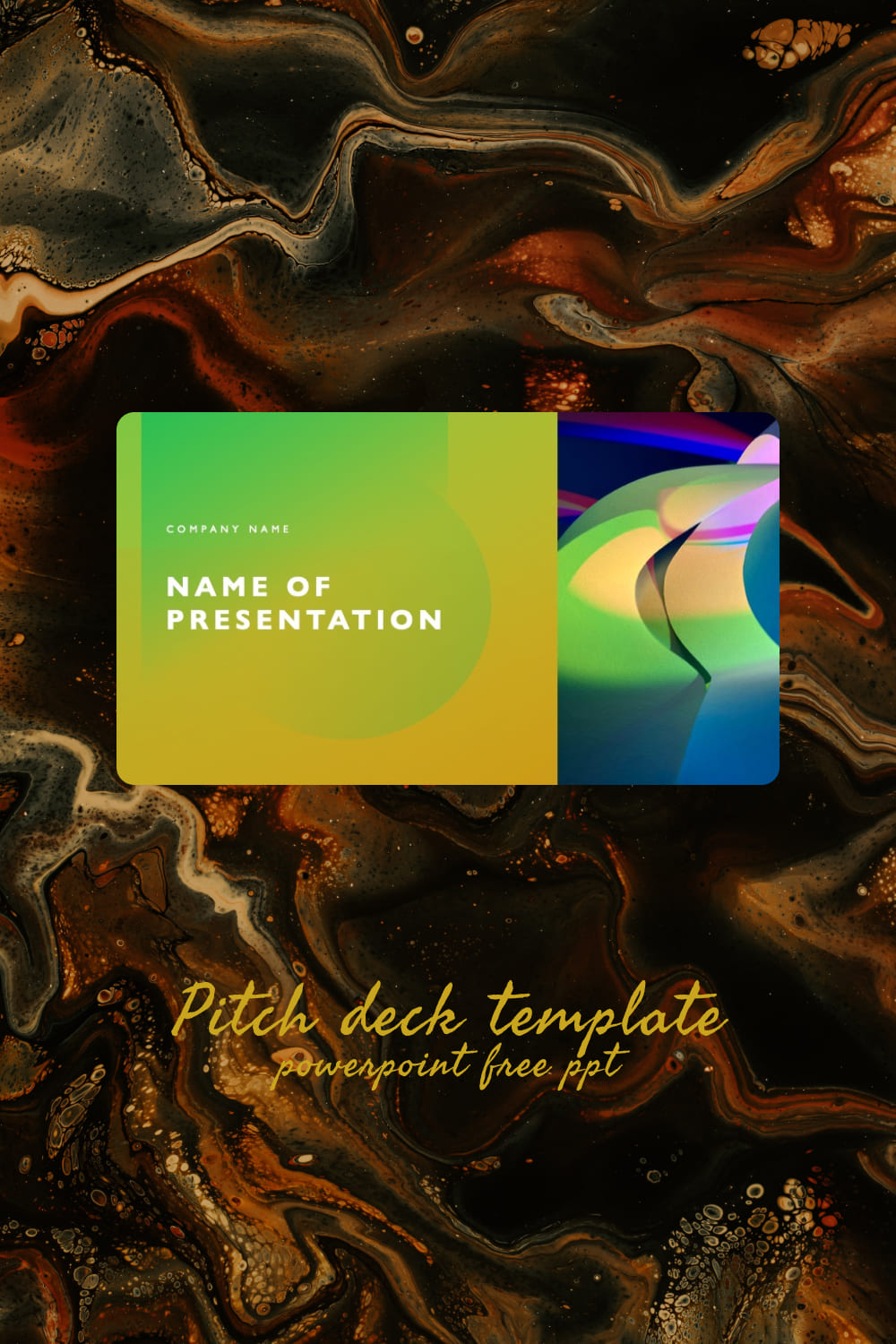 Pinterest Pitch Deck Template Powerpoint Free PPT.