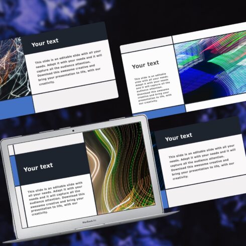 Blue Pitch Deck Template Powerpoint Free PPT – MasterBundles