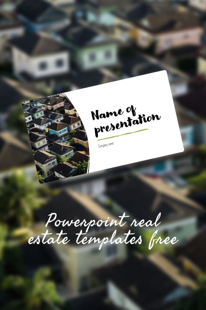 Clean Powerpoint Real Estate Templates Free – MasterBundles