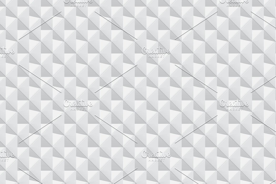 Vertical interlaced texture in white and gray tones.