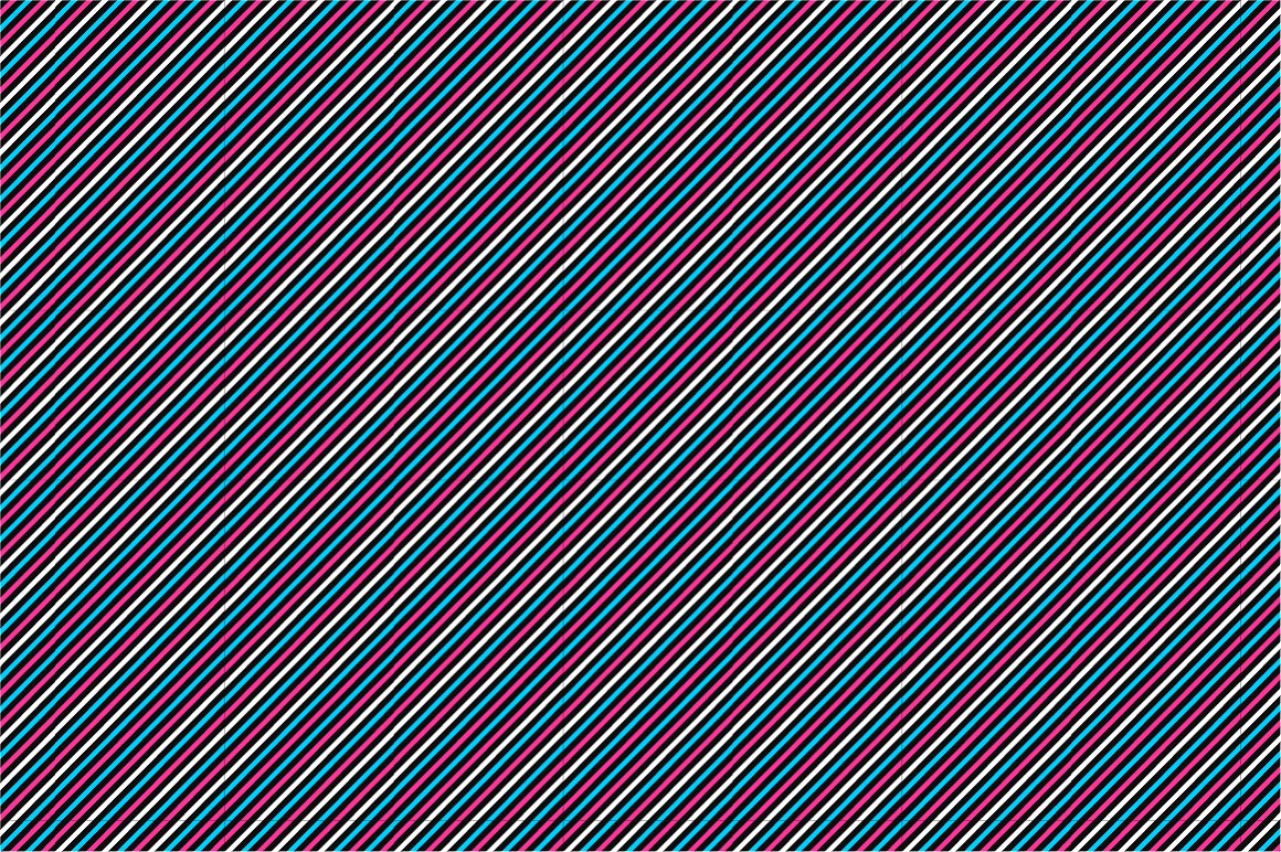 Colored dots of white, pink, blue color on a black background.