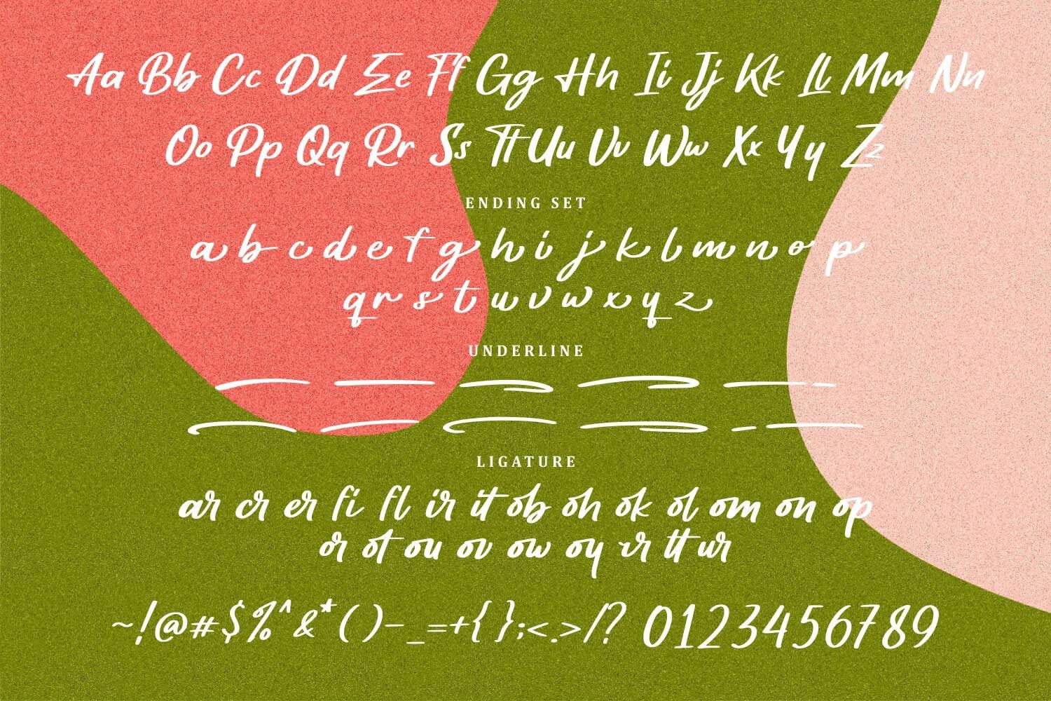 quarts pachino bold marker font all symbols example.