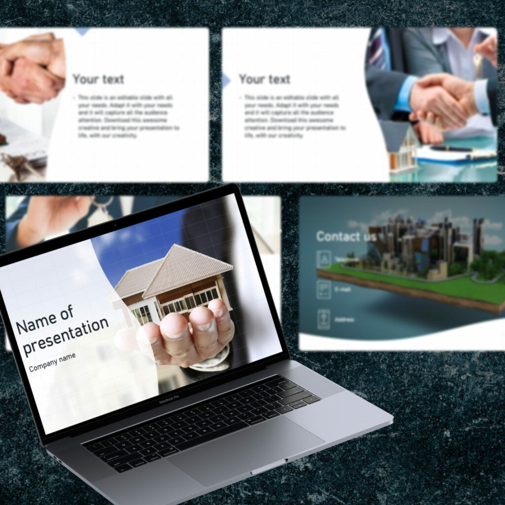 Modern Real Estate Powerpoint Presentation Templates Free – MasterBundles
