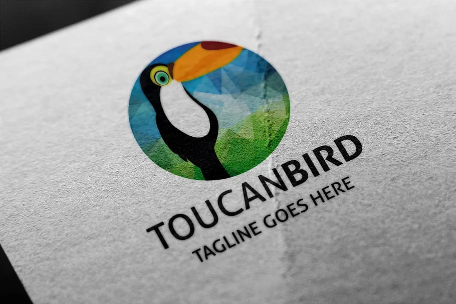 Toucan Bird Logo Design facebook image.