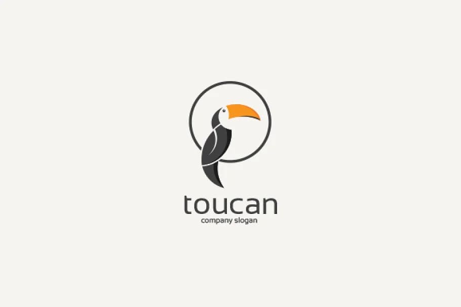 Toucan Bird Logo facebook image.