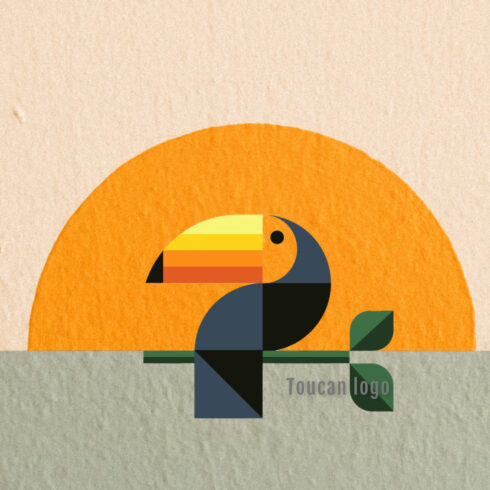 Toucan Logo Template cover image.