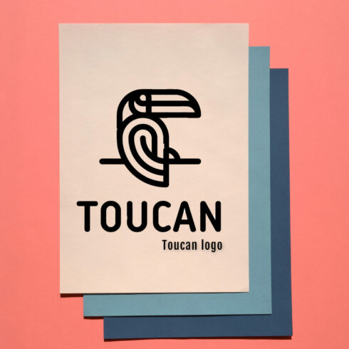 Toucan Logo Design Template cover image.