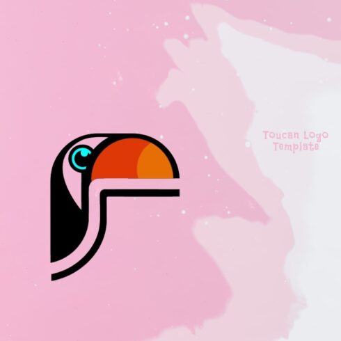 Toucan Logo Template Design cover image.