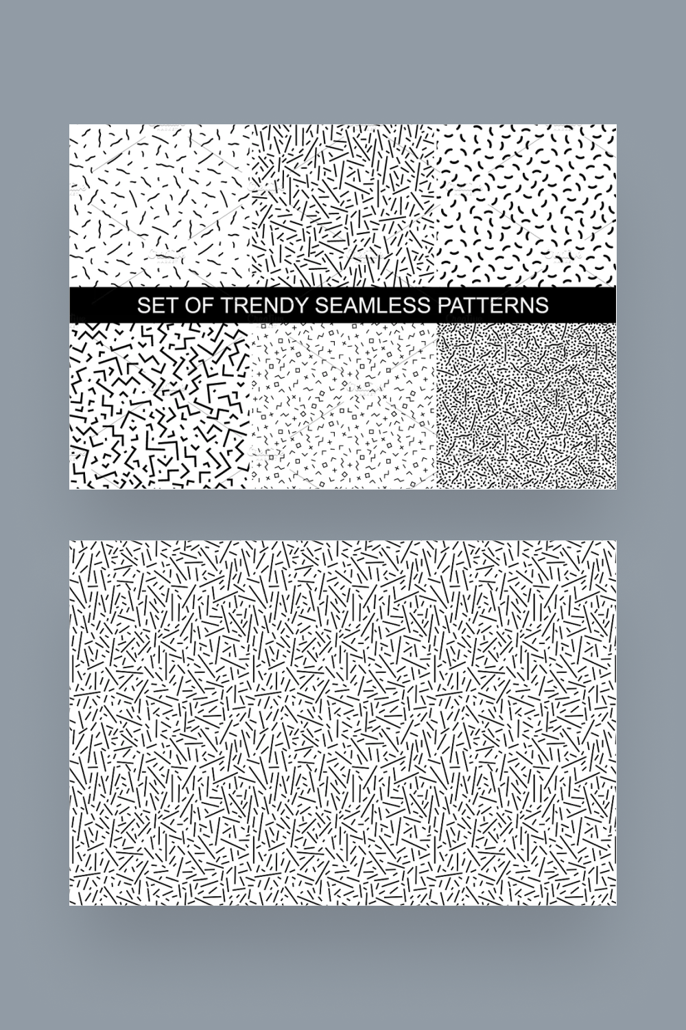 trendy seamless patterns