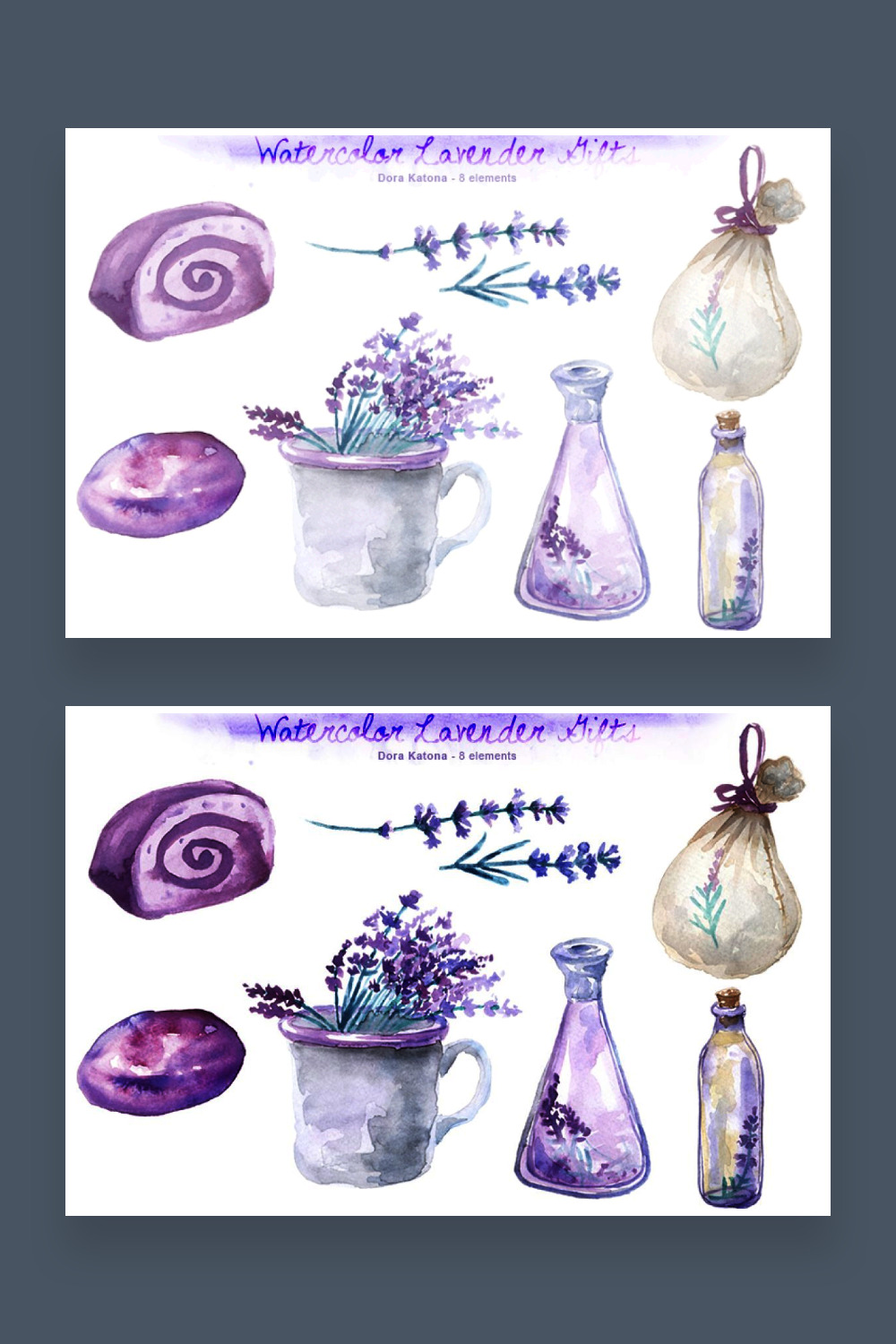 Watercolor lavender gifts pinterest.