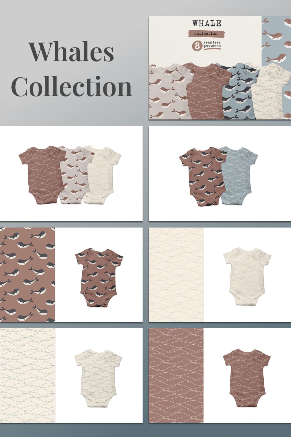 whales collection patterns.