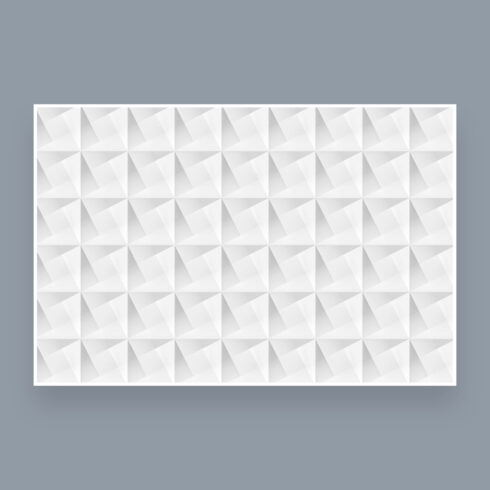 Stylish rectangular tile style.