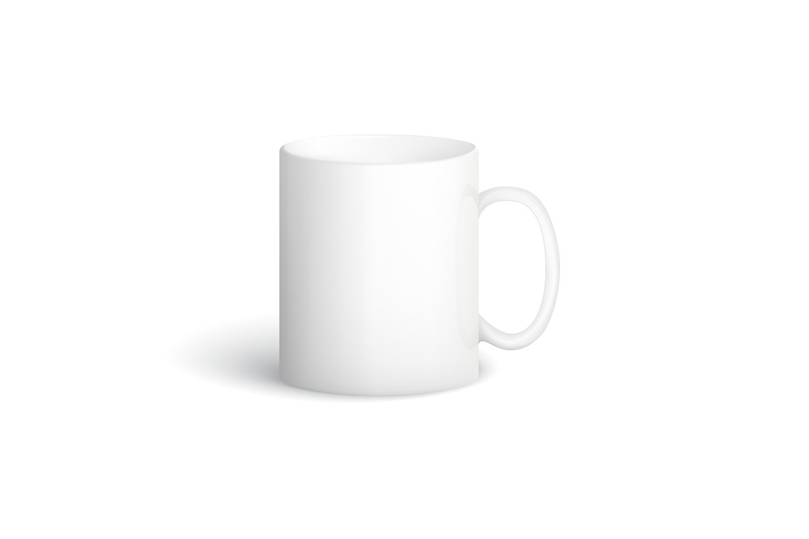 Cup model for prints.