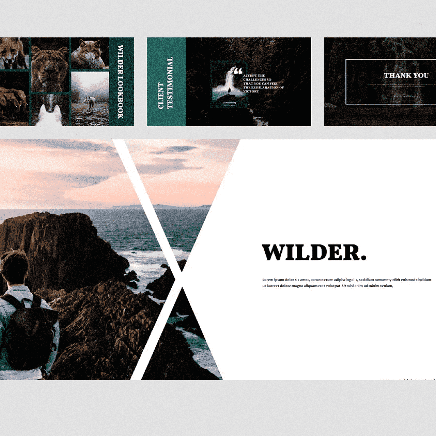 Wilder - Keynote Template Cover Image.