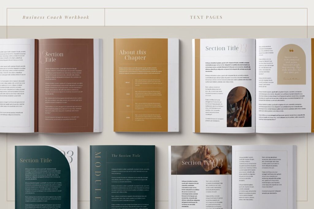 Business Workbook Canva & Indd – MasterBundles