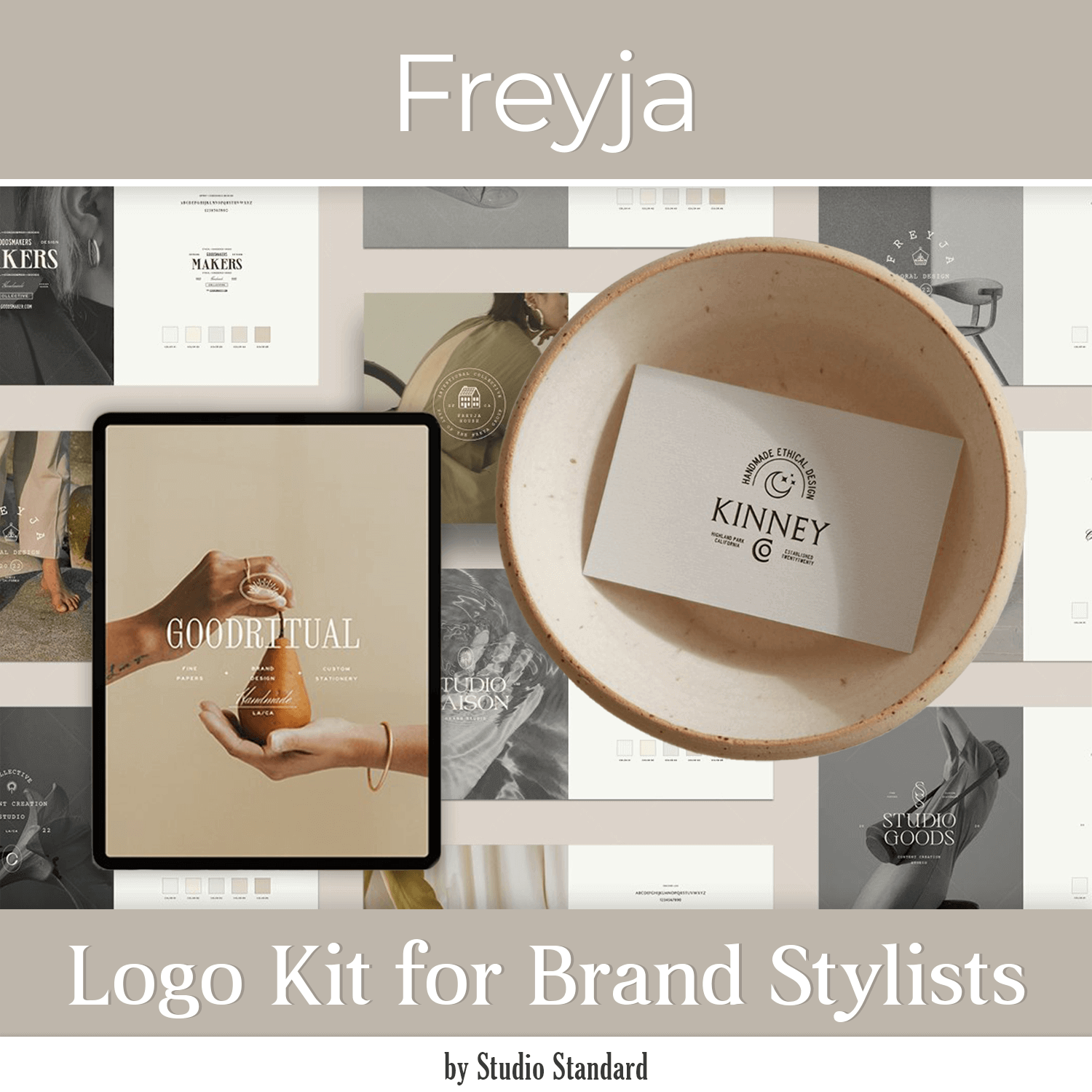 Freyja Logo Kit for brand stylists.