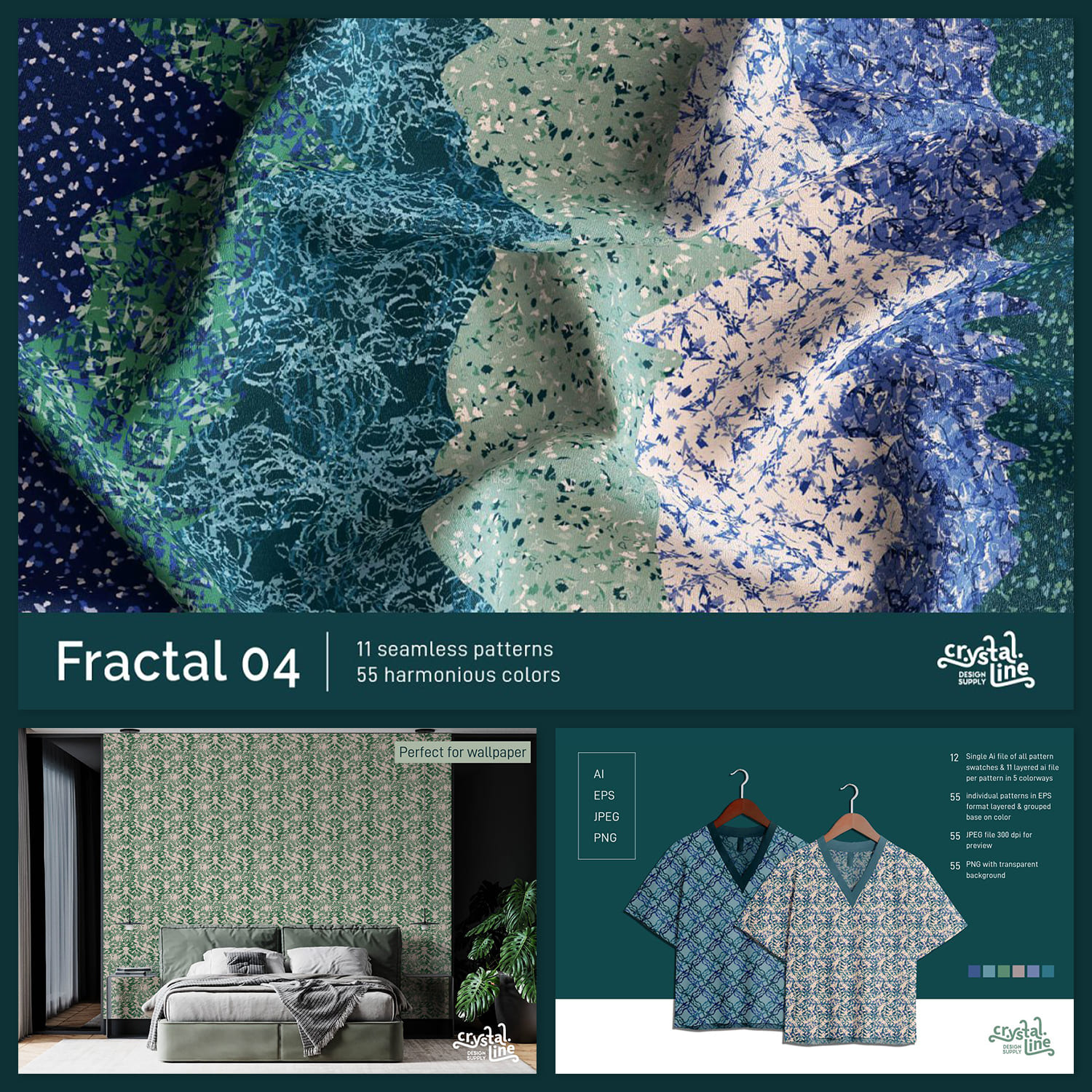 Fractal Patterns 04 cover image.